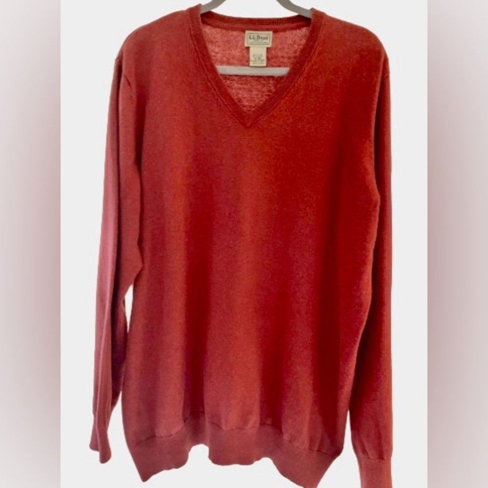 L.L. BEAN MENS CASHMERE SWEATER